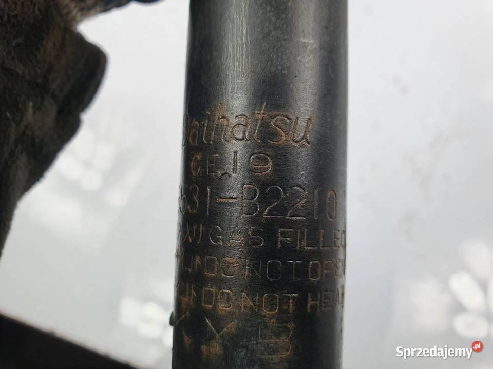 AMORTYZATOR PRAWY TYŁ DAIHATSU CUORE II osobowe Lipno