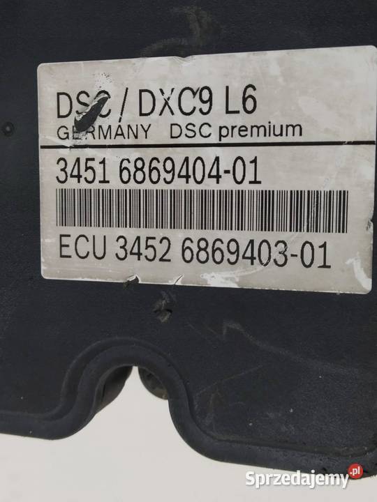 POMPA ABS 0265956044 6856841 686940401 Bmw Seria Układ ABS i ESP
