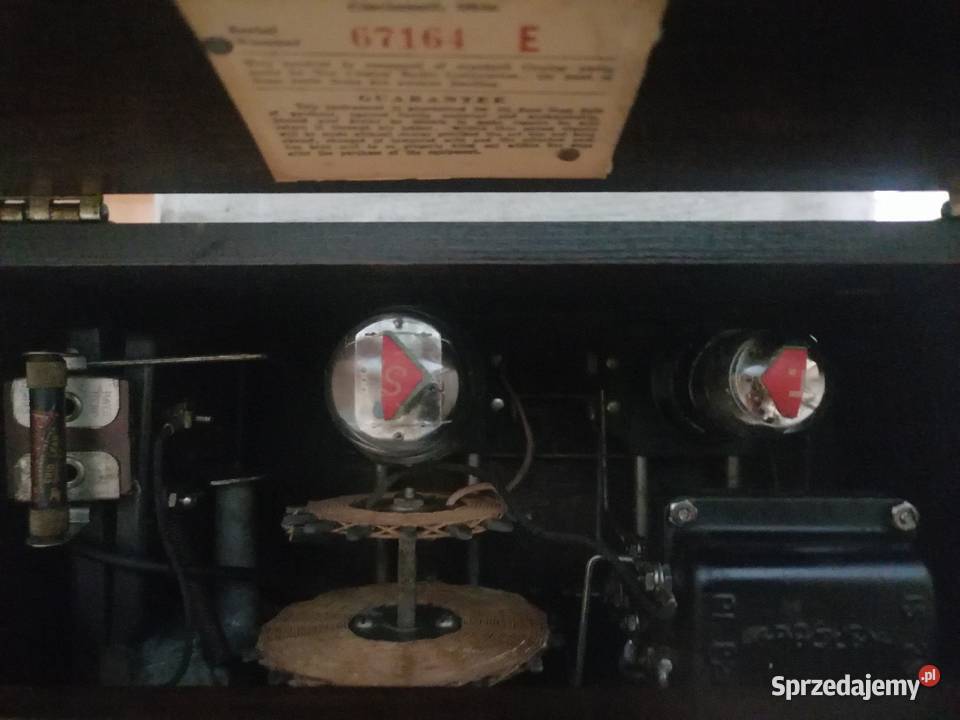 Stare radio lampowe z 20 tych US Kraków