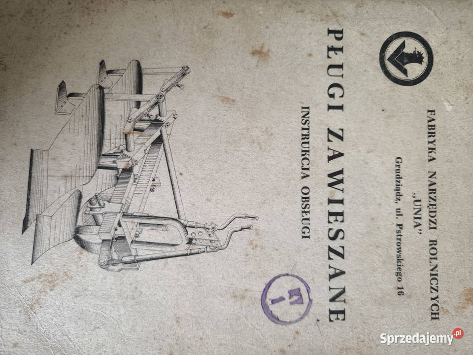 Sprzedam pług dwuskibowy Orzeł PZ 230 nieuszkodzony Bukowno