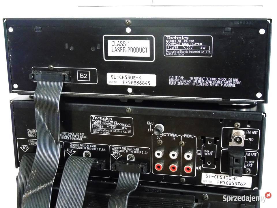 Wieża Technics SE CH50 sprawna ładna i mocna