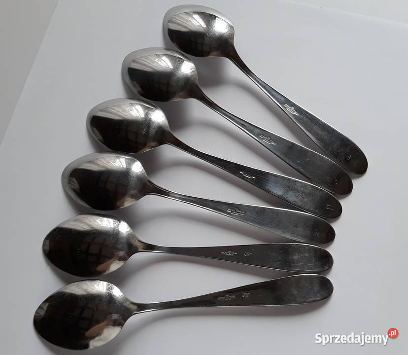 Łyżki obiadowe ok 19 191 3 KŁOS Gerlach sztućce Dąbrowa Górnicza
