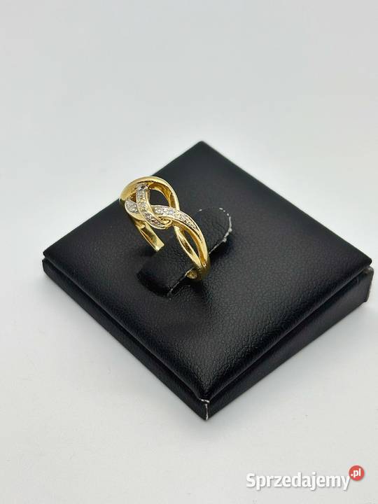 Złoty pierścionek pr 585 286g Rozmiar 13 z 10 Elbląg