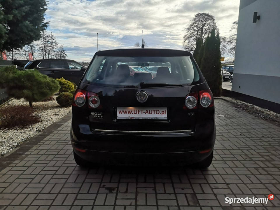 Volkswagen Golf Plus 14 TSI 122 Klimatronik czarny Strzegom