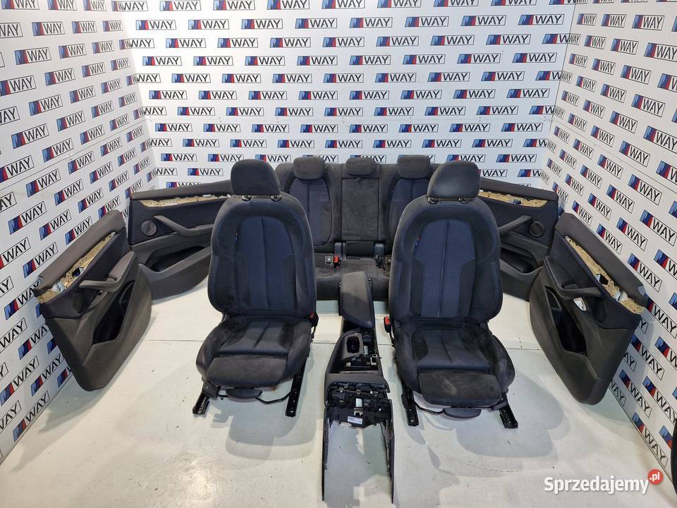 BMW X1 F48 FOTELE SPORTY ALCANTARA MPAKIET
