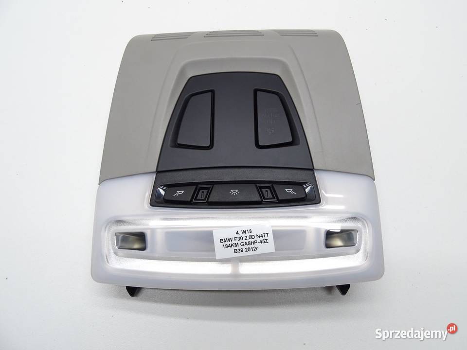 LAMPKA OŚWIETELNIE KABINY 9288213 BMW F20 F21