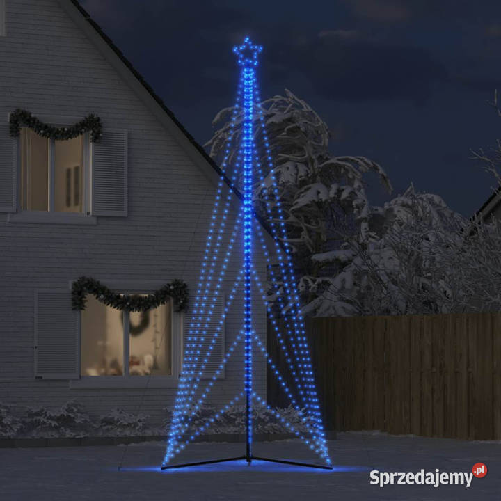 Lampki choinkowe 861 niebieskich LED 478 Warszawa