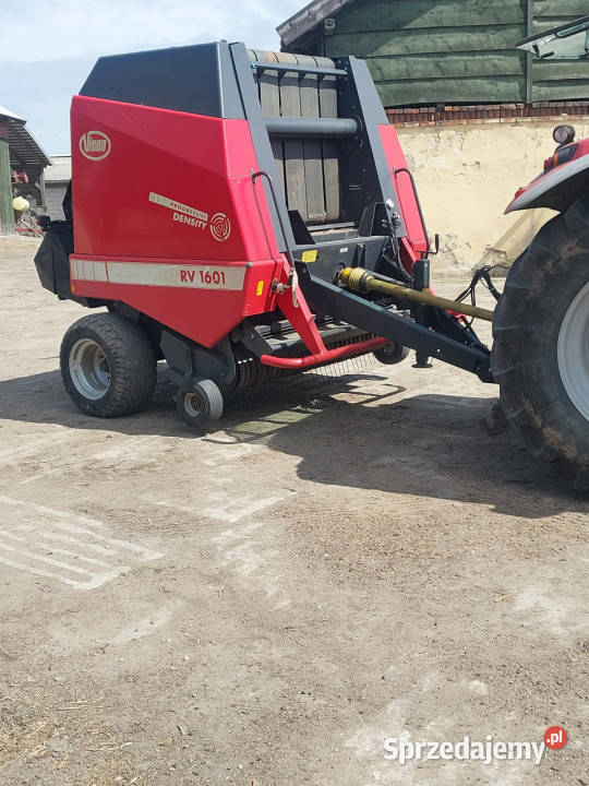 Prasa zwijająca VICON RV 1601 siatka sznurek Kudypy