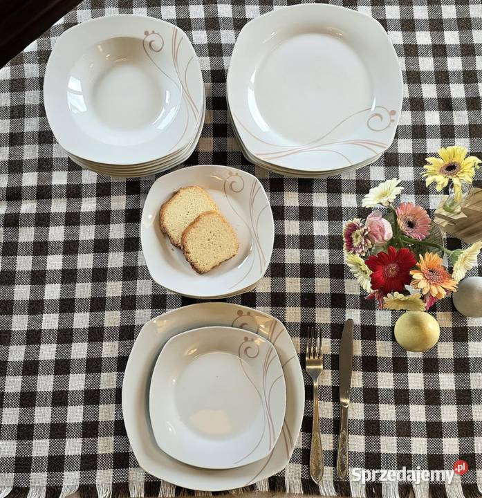 Komplety talerzy Talerze i talerzyki lubuskie Zielona Góra