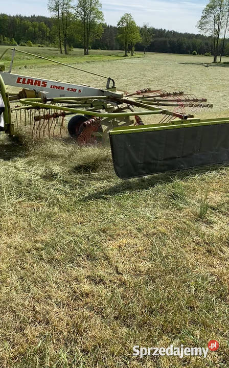 Zgrabiarka karuzelowa Claas Liner 430 S nieuszkodzony mazowieckie
