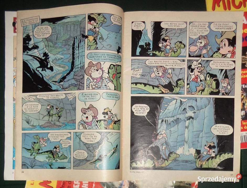 3x Le journal de Mickey Kaczor Donald Duck Walt Rok wydania 1996 Rzeszów
