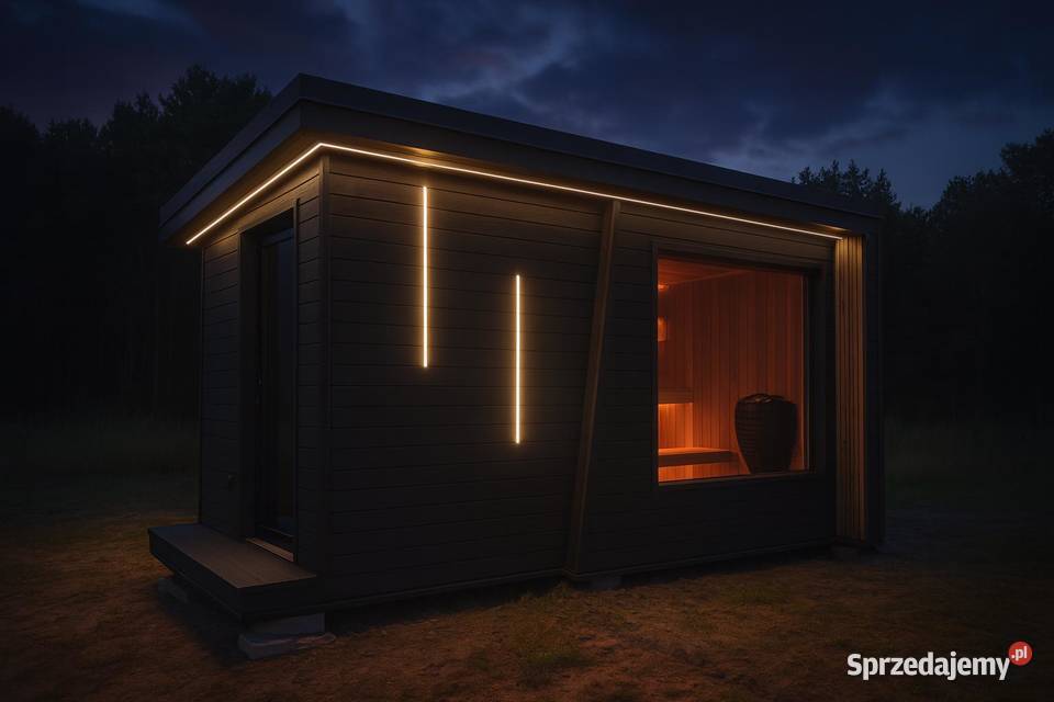 Sauna ogrodowa MODERN Wincenta