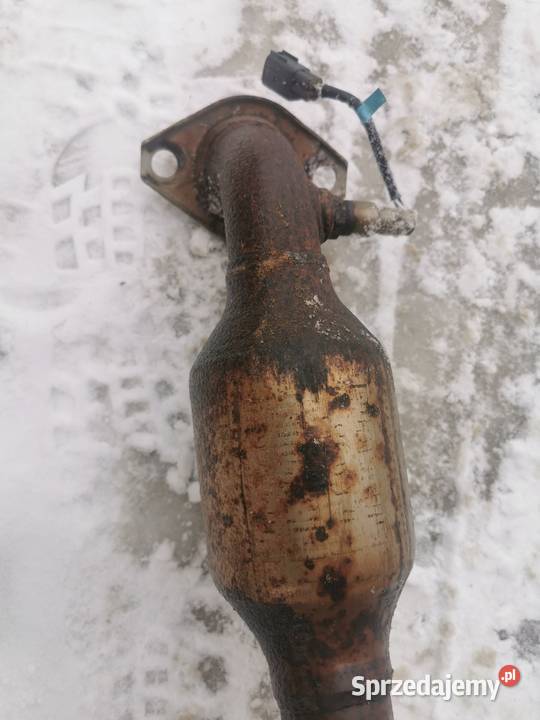 Tłumik rura wydechowa katalizator Toyota Yaris Tłuszcz