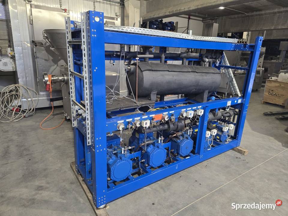 Zespół sprężarkowy Bitzer zestaw sprężarek CO2 Magazynowanie Niedźwiedź