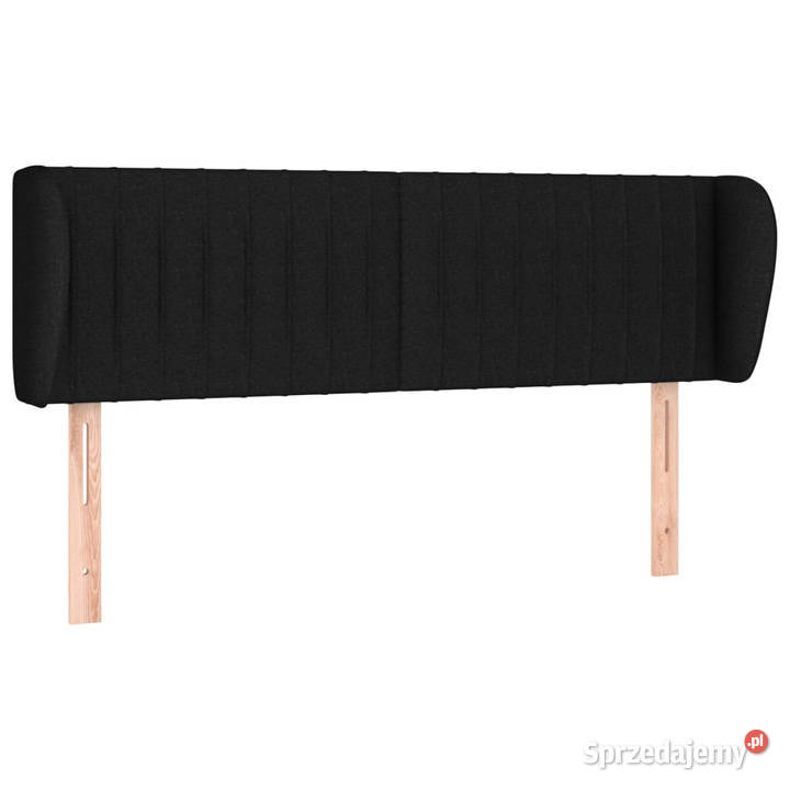 Zagłówek uszak czarny 147x23x7888 tkanina Warszawa sprzedam