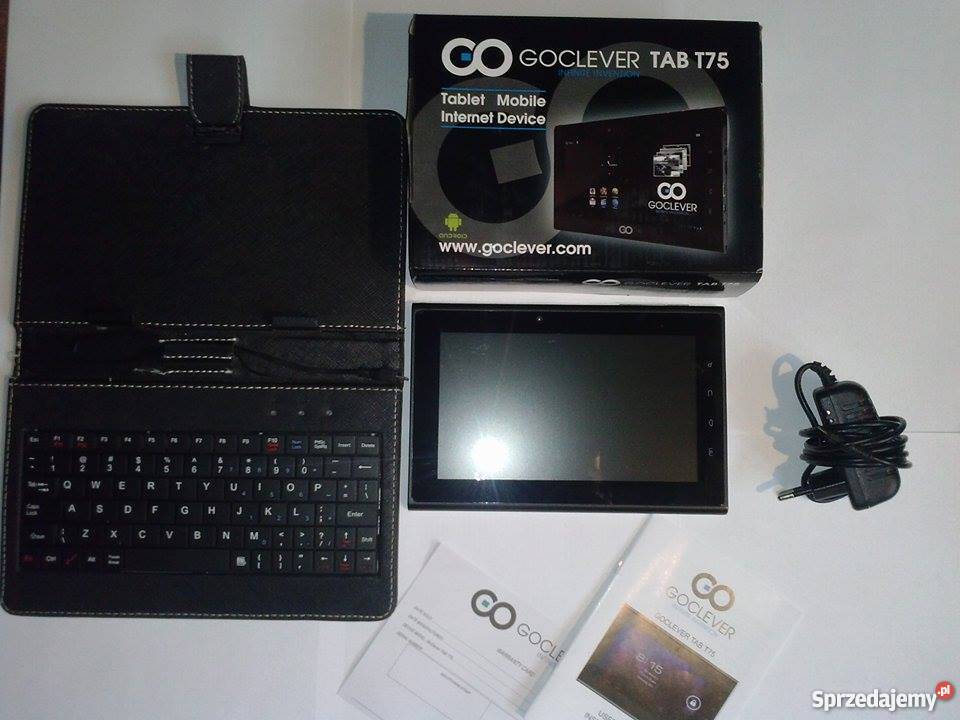 Tablet GoClever TAB T75 12 GHz 512 RAM Tablety i palmtopy Olkusz