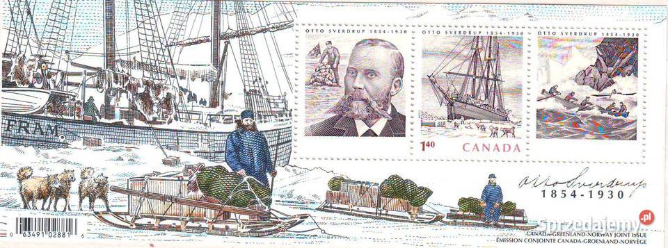 Bl Wydanie Kanada wspólne Filatelistyka Gliwice