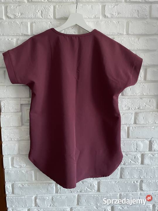 bluza medyczna Kendall mulled wine S 36 Bluzki i koszule Ząbki