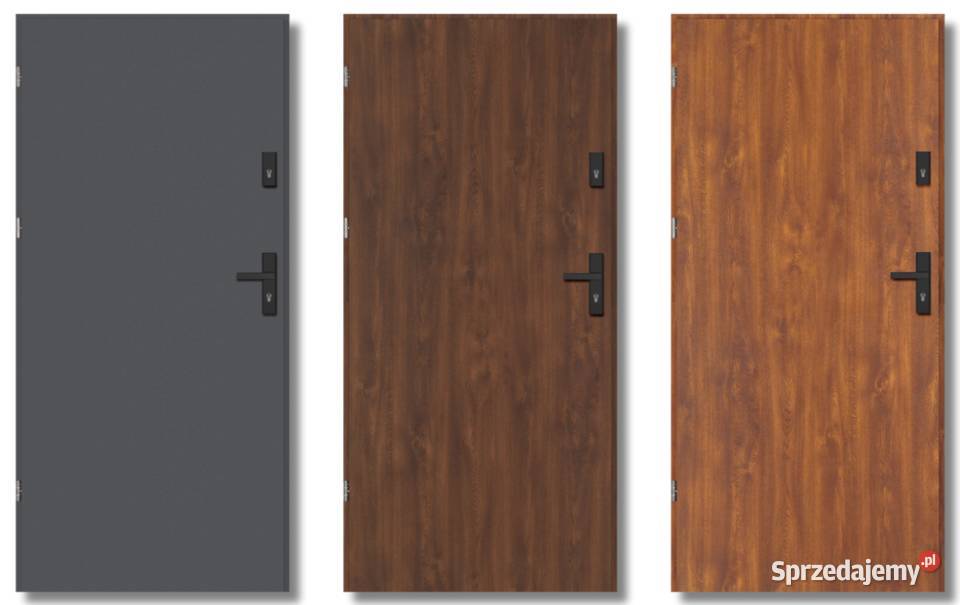 Drzwi drewnianostalowe 3 lata gwarancji ręki