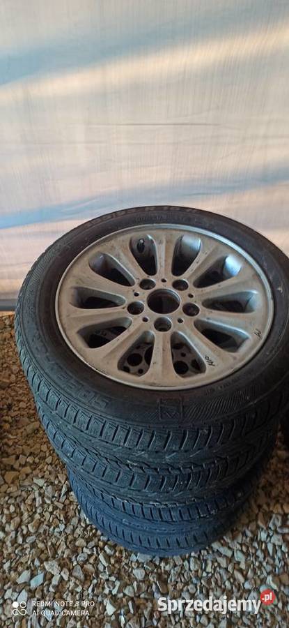 bmw 16 19555 zimowki bieznik 6mm komplet e46 e90 śląskie