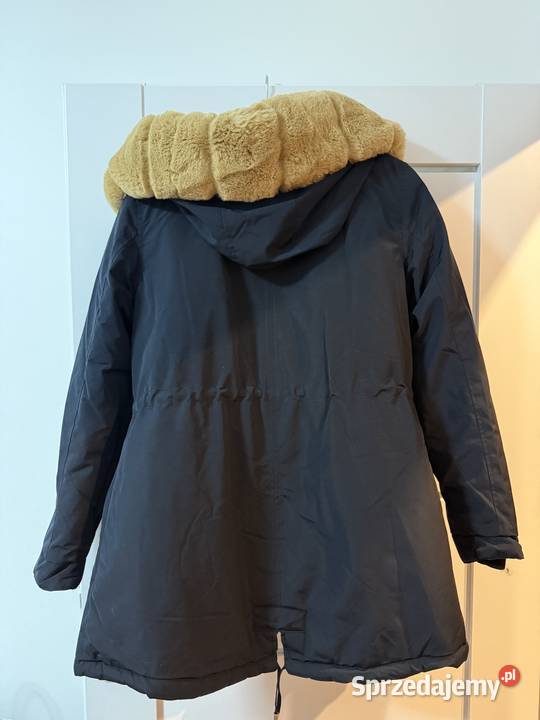 Zimowa parka z futrem Rozmiar L Nowa z metką Rybnik