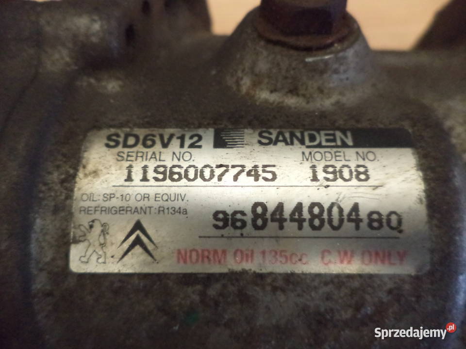 CITROEN NEMO FIORINO PEUGEOT KOMPRESOR Turek