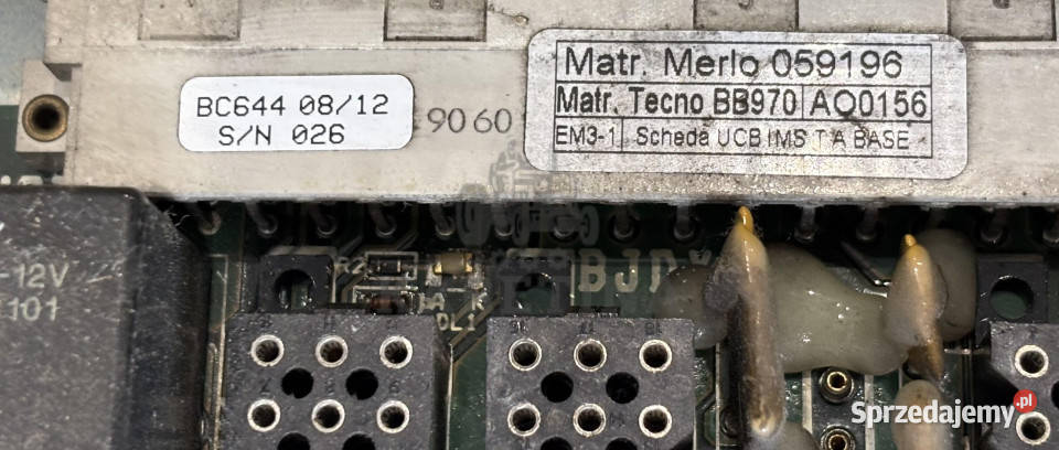 Merlo 059196 Kontroler Płyta Elektroniczna ECU sprzedam