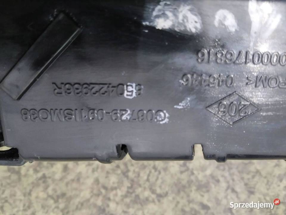 ŚLIZG ZDERZAKA TYŁ KOMPLET SEDAN Renault