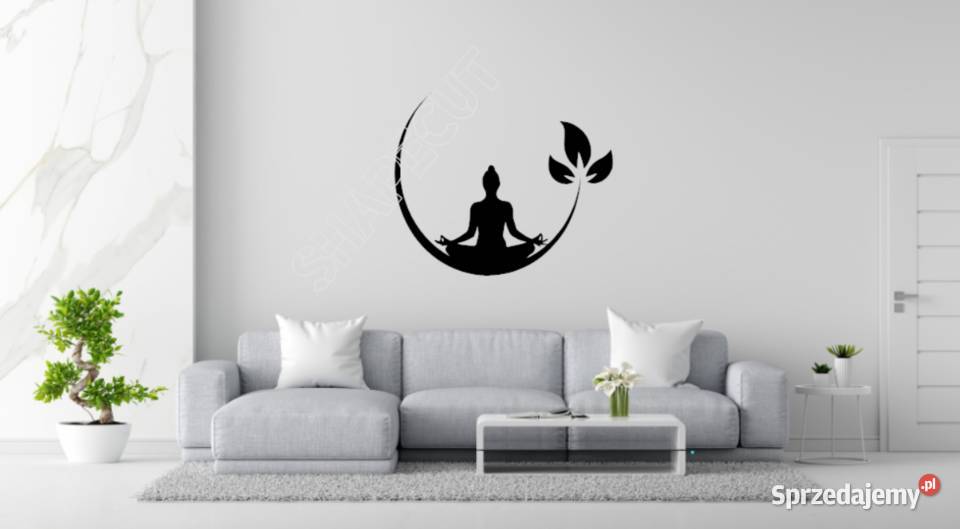 NAKLEJKA NA ŚCIANĘ YOGA1 60 X 70 OZDOBNA