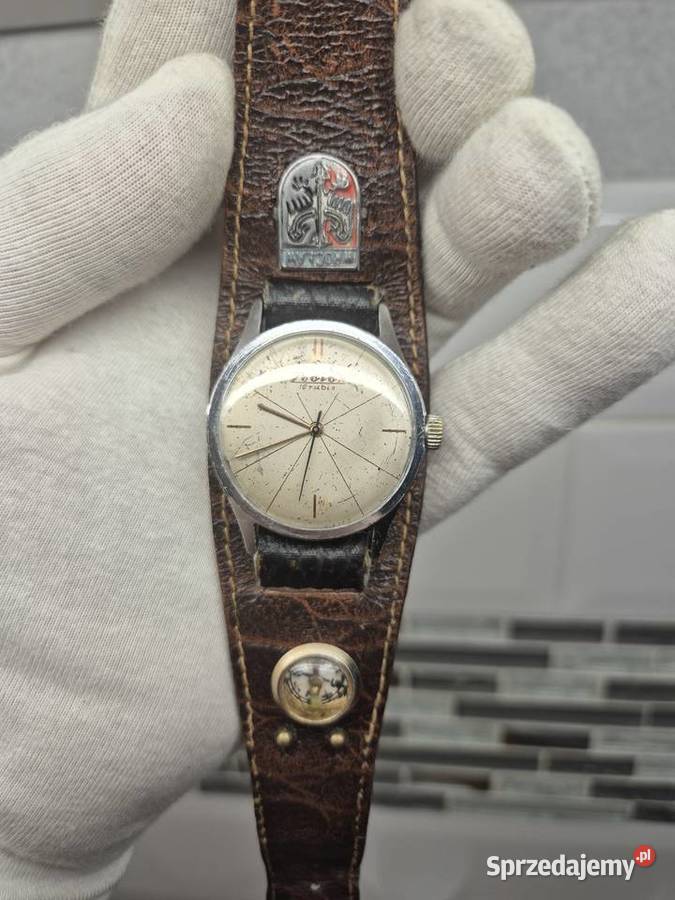 Polski zegarek Zodiak vintage Chorzów