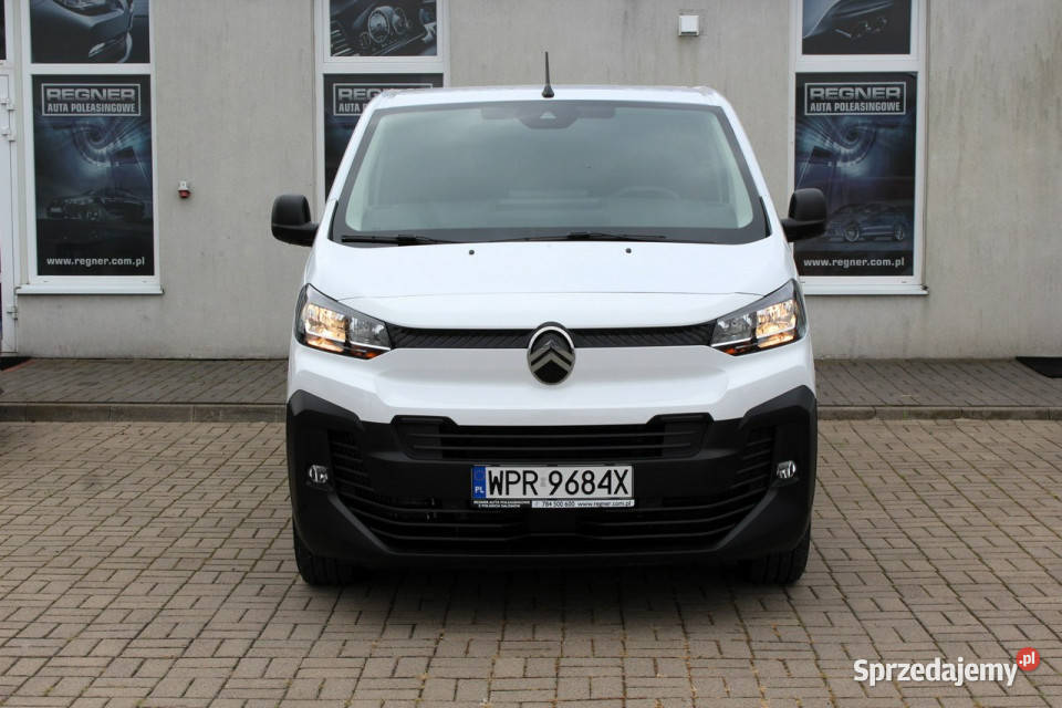 Citroen Jumpy Long 3osoby FV23 120 Navi Tempomat biały Samochody dostawcze mazowieckie Sokołów