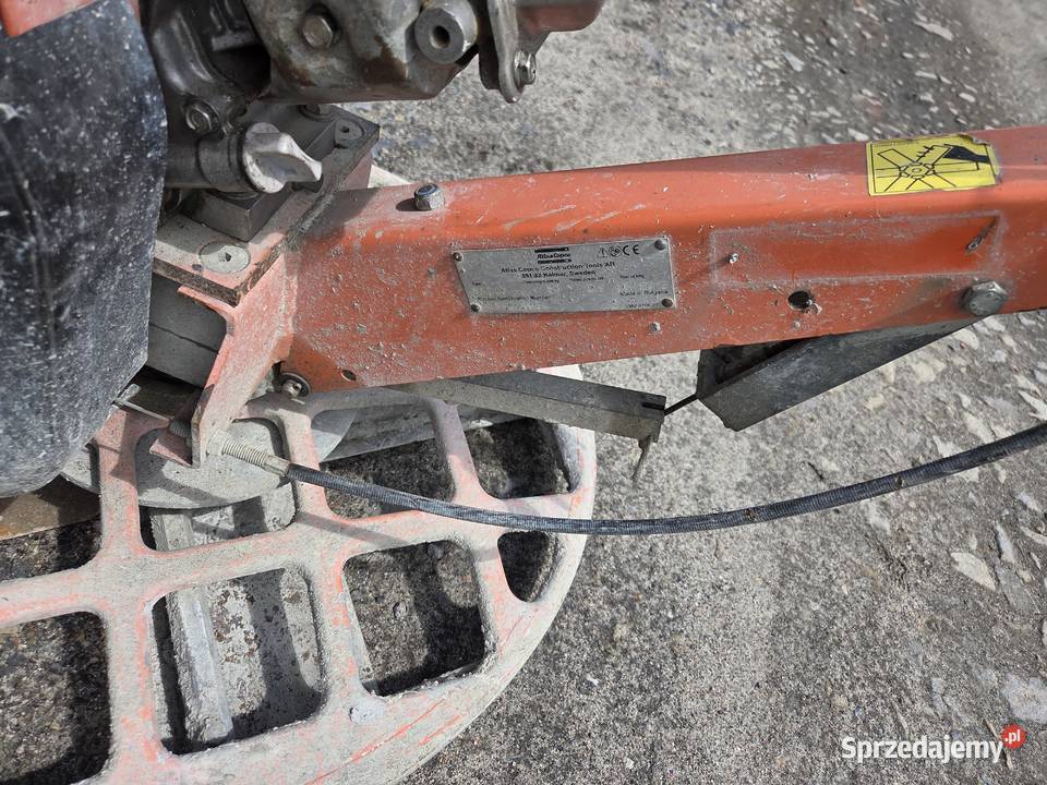 Zacieraczka do betonu atlas Copco brzegówka 60 Dom i Ogród Namysłów