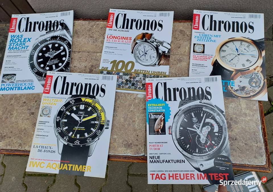 Czasopisma niemieckie Chronos zestaw 31 lata