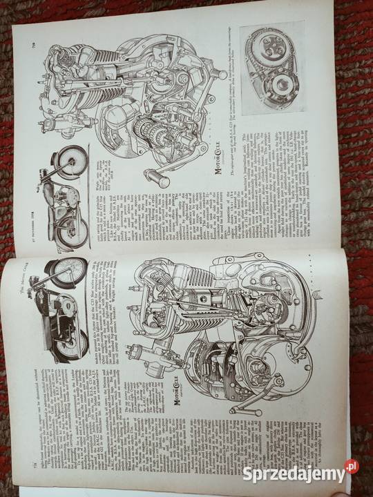 The motorcycle Czasopismo motocyklowe z 1958