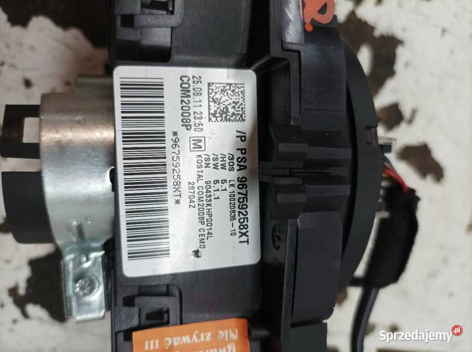 PRZEŁĄCZNIK ZESPOLONY 96759258XT Citroen C4 II osobowe