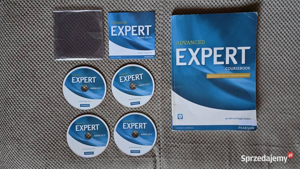 Advanced Expert coursebook with audio CDs 14 Książki do nauki języka obcego małopolskie sprzedam