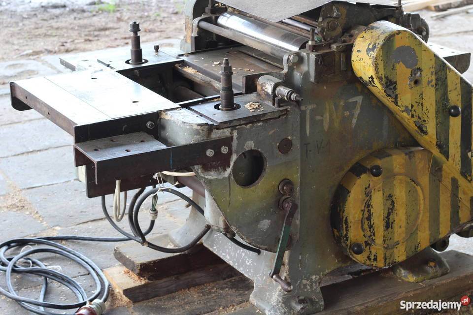 Heblarka 3stronna 2biegowa likwiduje tartak