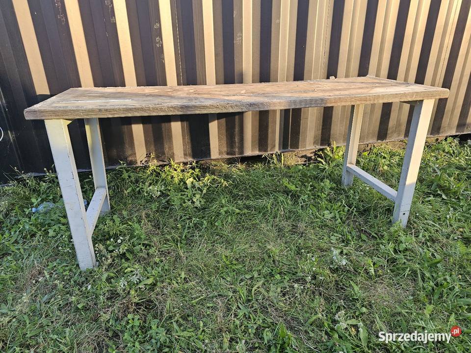 Stół warsztatowyregał falbanek 200 x 70 x 85 Jelcz-Laskowice