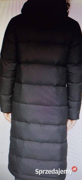 Płaszcz długi parka PATAGONIA XL czarny Nowy czarny Wrocław