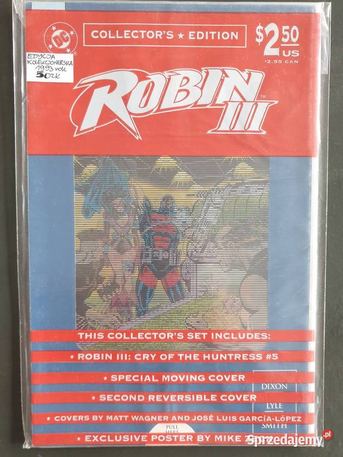 Robin Cry Huntress zestaw 4 komiksów DC USA pomorskie Gdynia