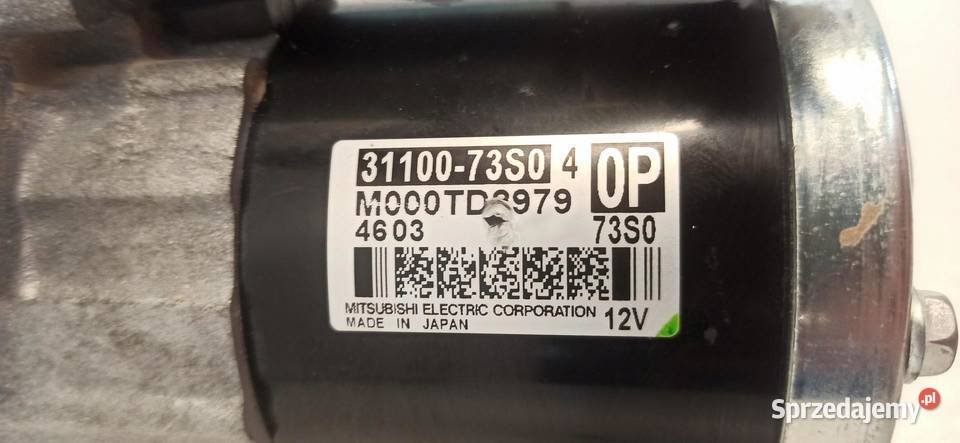 SUZUKI SWIFT VII MK9 ROZRUSZNIK 12 3110073S0