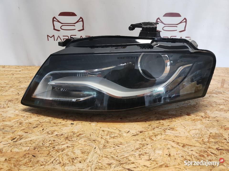 Lampa Xenon Lewy Przód Audi A4 S4 B8 8K 2008 Lampy przednie Pleszew