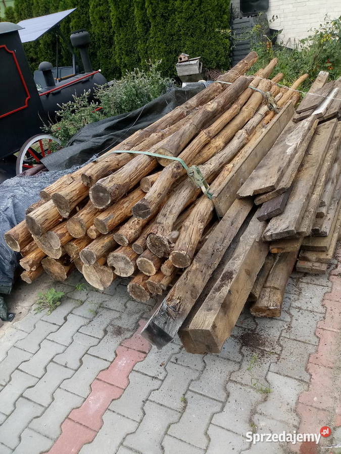 Sprzedam sezonowane drewno do budowy altany Sieradz