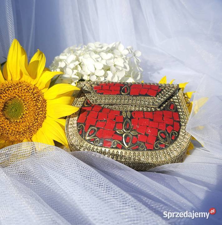 Mała torebka orientalna boho bohemian kopertówka Szczecin