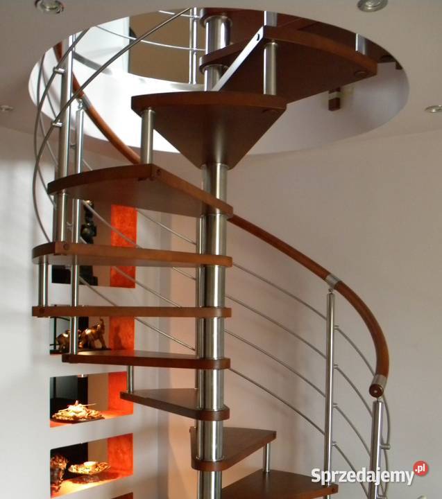 Schody spiralne DUDA model Venecja vertical 00 wewnętrzne wielkopolskie Kościan