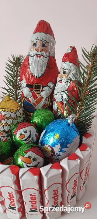 Świąteczny box Kinder 13 prezent na Mikołajki i Wrocław