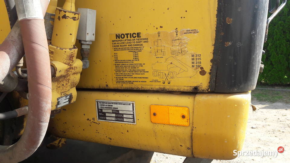 CAT M315 Koparki Poznań