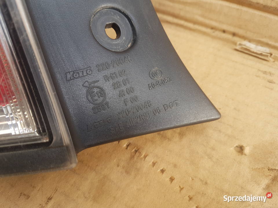 Subaru Forester 3 SH kompletna lampa tylna Uniwersalne Legnica