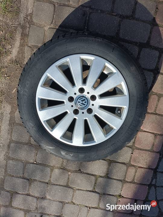 Sprzedam komplet kół zimowych VW Passat 5x112 mazowieckie Ostrołęka sprzedam