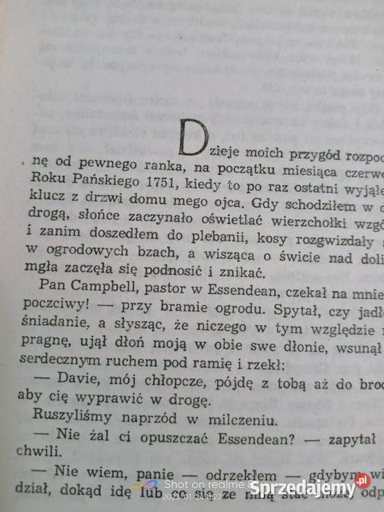 Stevenson Porwany młodu księgarnia antykwariat mazowieckie Warszawa